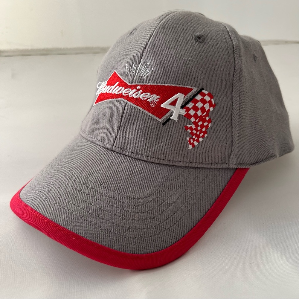 Budweiser racing hat beer - 4 team Kevin Harvick - flexfit - adjustable